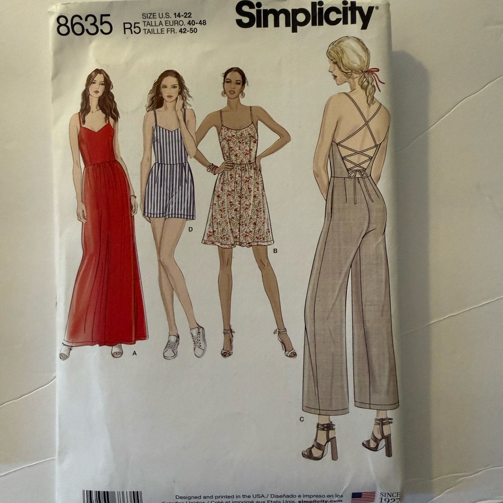 Sewing pattern bundle of 4